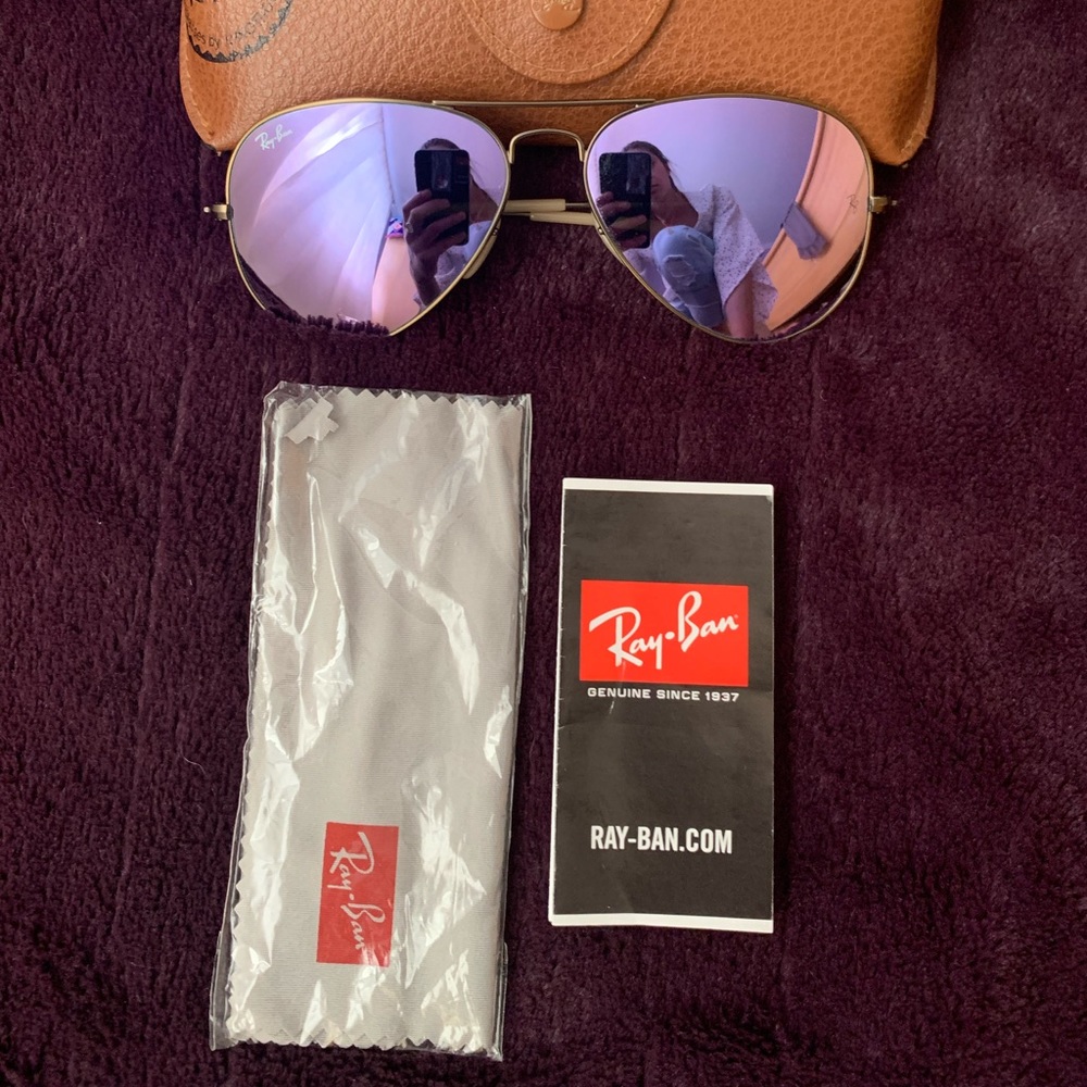 Ray Ban Aviator Flash Lenses Standard Size